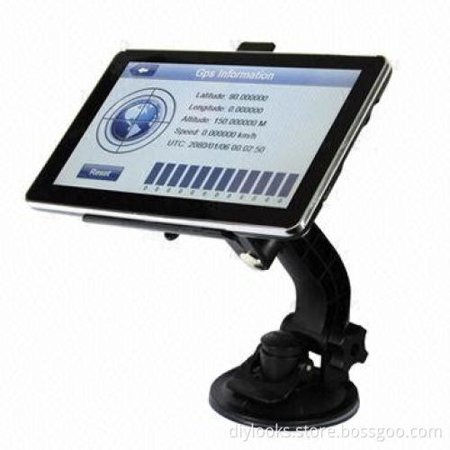 7-inch TFT Touch-screen Car GPS Navigator, Free 2GB TF Card and Map, Supports Bluetooth, AV In Ports